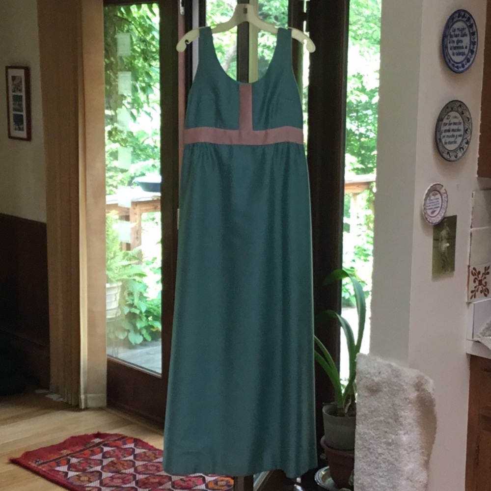 Beautiful heavier silk gown.